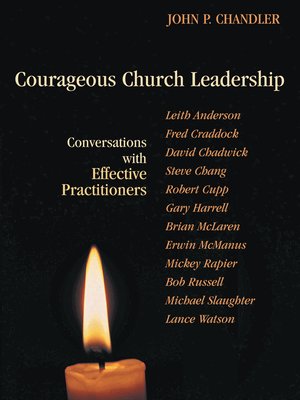 cover image of Courageous Church Leadership